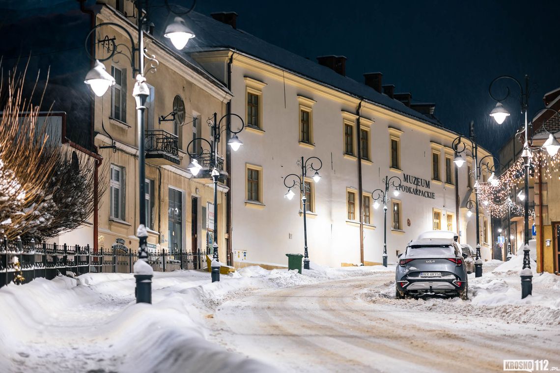 Zimowe Krosno - miasto skute mrozem. Zobaczcie zdjęcia
