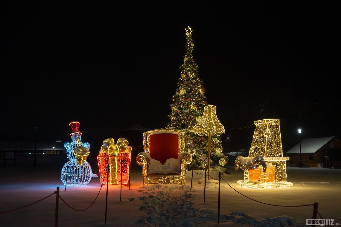 Zimowa magia Rymanowa-Zdroju w świątecznej odsłonie