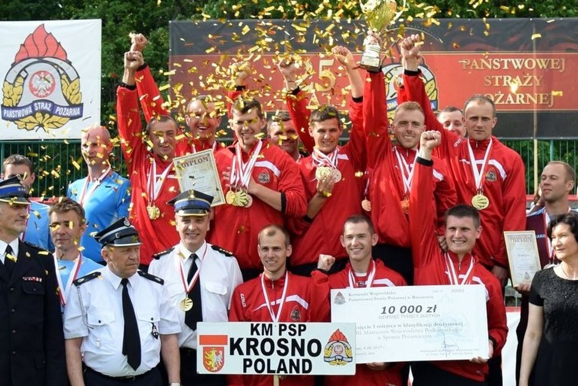 "Złota Drużyna" strażaków z Krosna