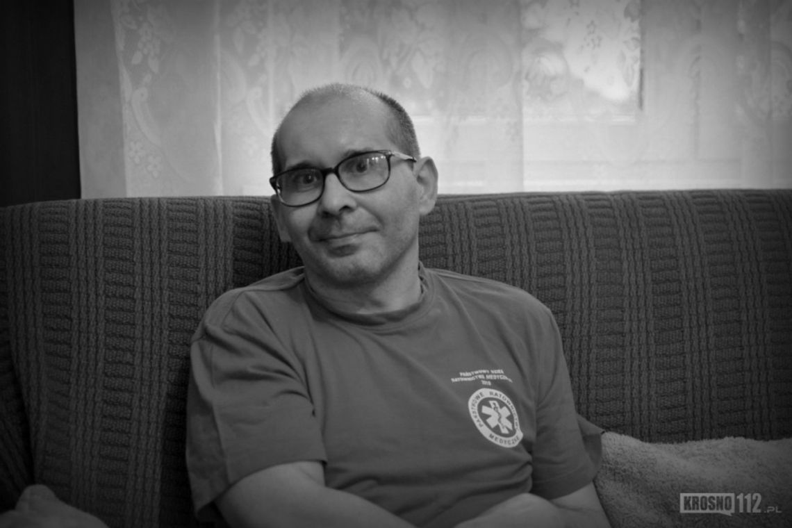 Zmarł ratownik medyczny Grzegorz Karaś. Niósł pomoc innym przez ponad 25 lat