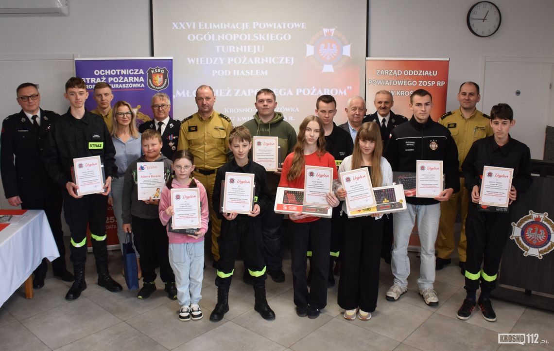 Znamy finalistów powiatowego etapu XXVI Ogólnopolskiego Turnieju Wiedzy Pożarniczej