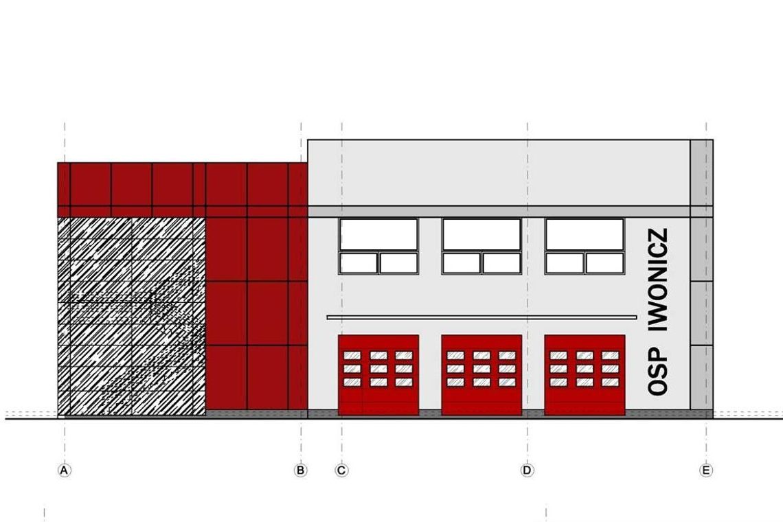 Znamy projekt nowego budynku OSP Iwonicz