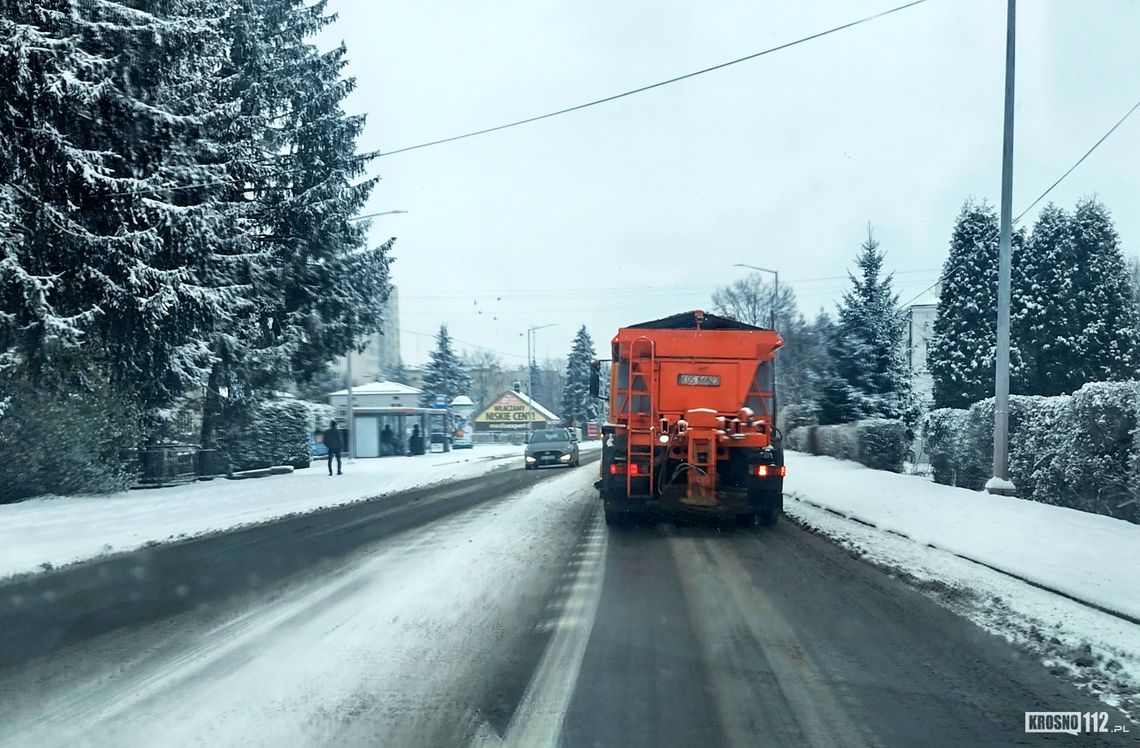 Zobacz kto odpowiada za zimowe utrzymanie dróg w Krośnie