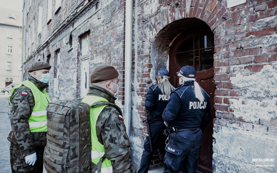 Żołnierze WOT wesprą działania policjantów w związku z epidemią
