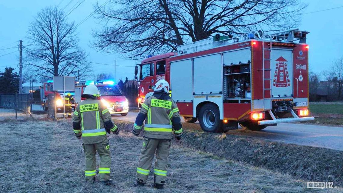 Zręcin. Olej napędowy wyciekł do gleby