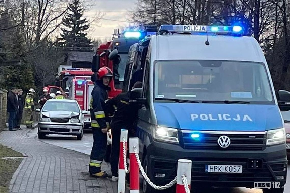 ? Zręcin: Kierowca Volkswagena najechał na tył BMW