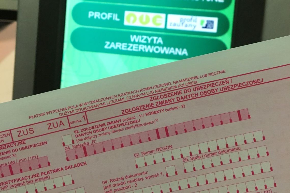 ZUS: wchodzi w życie ważna zmiana dotycząca zgłoszeń do ubezpieczeń