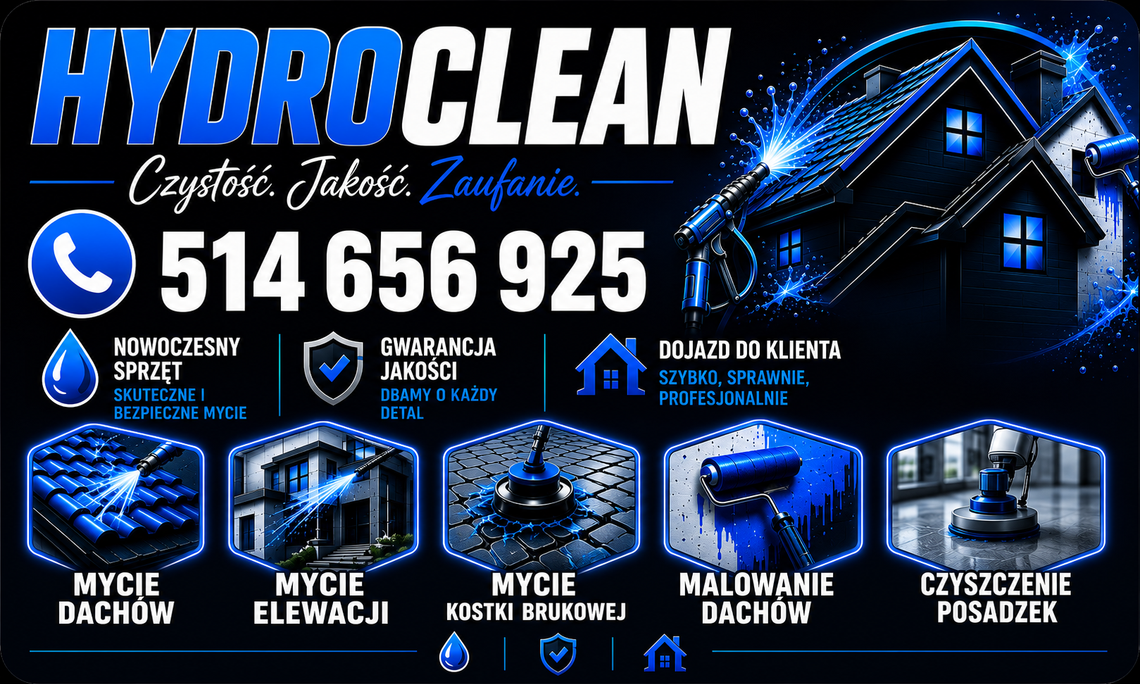 🏠 HydroClean – Czystość. Jakość. Zaufanie. 🏠 HydroClean – Czystość. Jakość. Zaufanie.