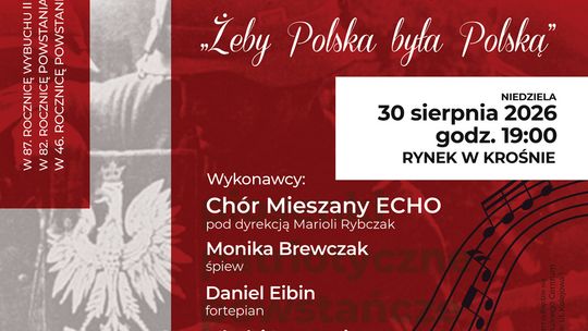 14. Wieczór Pieśni patriotycznych „Żeby Polska była Polską”