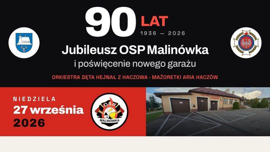 90 lat OSP Malinówka i poświęcenie nowego garażu