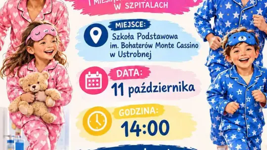Bieg w piżamach w Ustrobnej
