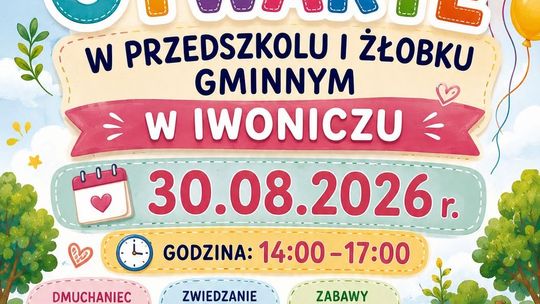 Dni Otwarte w Przedszkolu i Żłobku Gminnym w Iwoniczu