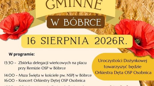 Dożynki Gminne w Bóbrce