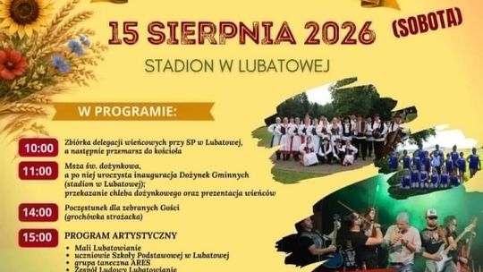 Dożynki Gminne w Lubatowej