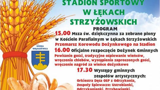Dożynki Gminy Wojaszówka w Łękach Strzyżowskich