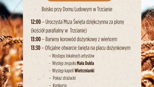 Dożynki Wiejskie w Trzcianie
