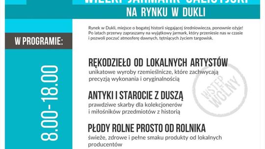 Dukielski Ryneczek Galicyjski – Wielki Jarmark Galicyjski