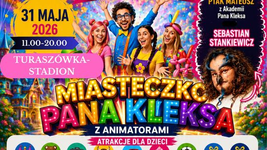Dzień Dziecka Krosno 2026 – Miasteczko Pana Kleksa