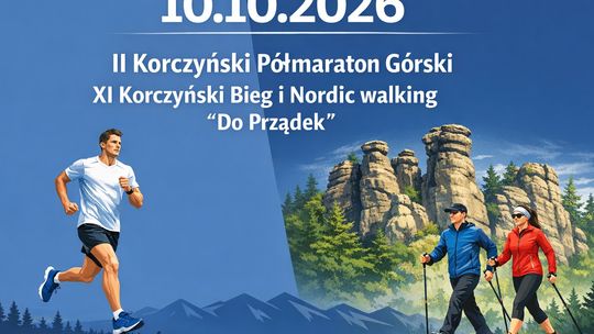 II Korczyński Półmaraton Górski i XI Korczyńskie Biegi i Nordic Walking „Do Prządek”