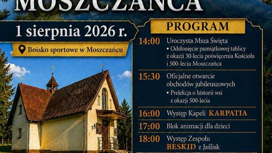 Jubileusz 500-lecia Moszczańca