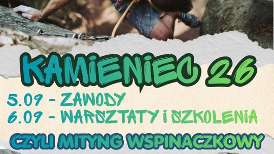 Kamieniec 26 - zawody wspinaczkowe