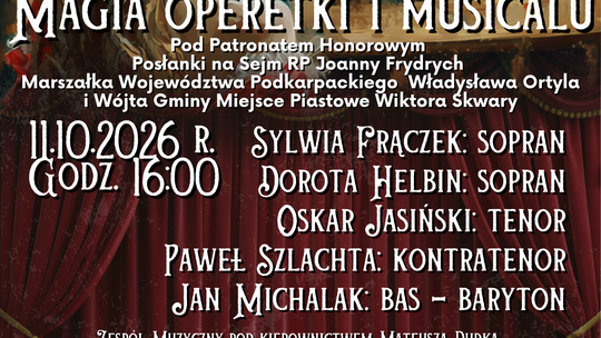 Koncert inauguracyjny: Magia operetki i musicalu
