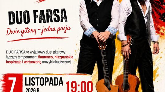 Magiczne Flamenco – Duo Farsa w Iwoniczu-Zdroju