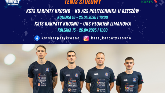 Mecze II ligi mężczyzn - KSTS Karpaty Krosno