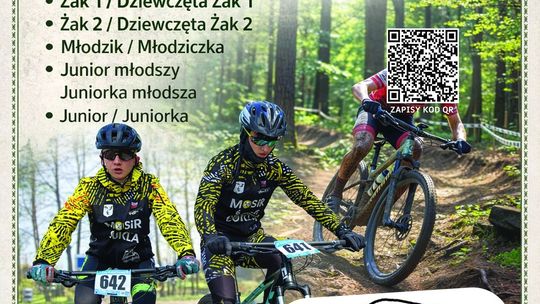 Plakat Mistrzostw Podkarpackiego w Kolarstwie Górskim 26 kwietnia 2026