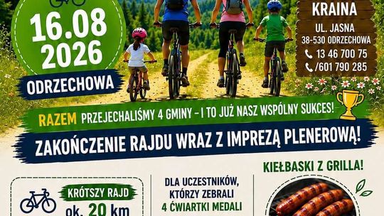 Ostatni Rajd Rowerowy – Finał Wszystkich Rajdów!