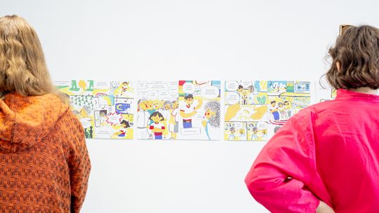 Otwarcie wystawy "A*tystki w trasie – wystawa kobiet i dziewczyn w spektrum Otwarcie wystawy "A*tystki w trasie – wystawa kobiet i dziewczyn w spektrum