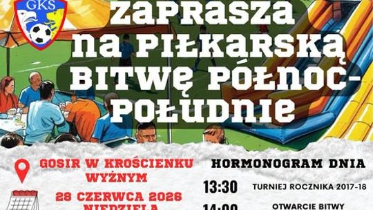 Piłkarska Bitwa Północ-Południe w Krościenku Wyżnym