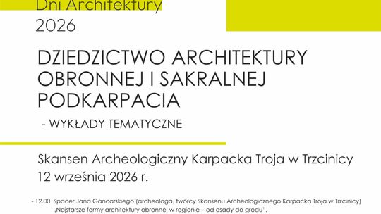 Podkarpackie Dni Architektury w Karpackiej Troi