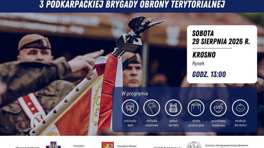 Przysięga wojskowa żołnierzy 3 Podkarpackiej Brygady Obrony Terytorialnej