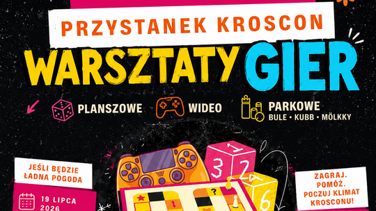Przystanek Kroscon – Warsztaty Gier