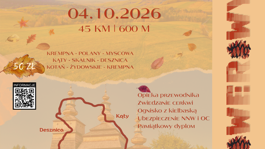 Rajd rowerowy "Jesień nad Krempną"