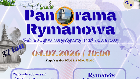 Rajd Rowerowy „Panorama Rymanowa”