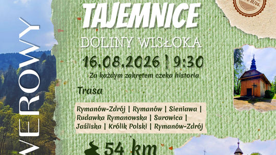 Rajd rowerowy „Tajemnice Doliny Wisłoka"