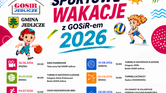 Sportowe Wakacje z GOSiR-em 2026