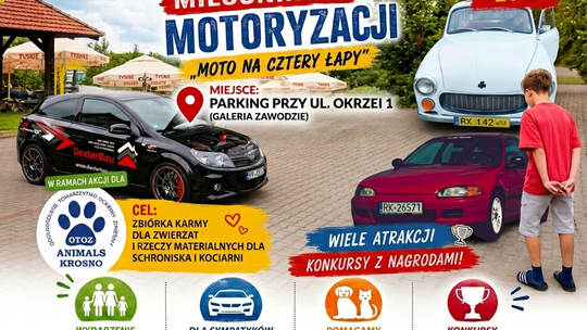 Spotkanie Miłośników Motoryzacji „Moto Na Cztery Łapy”