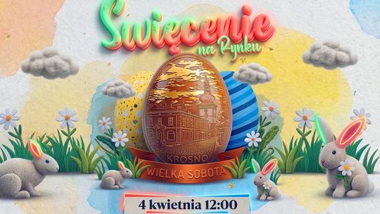 Święcenie pokarmów na krośnieńskim rynku Święcenie pokarmów na krośnieńskim rynku