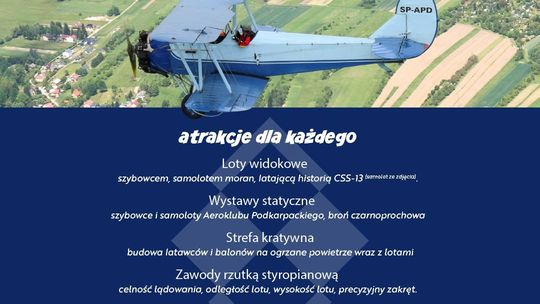 Święto Lotnictwa Polskiego z Aeroklubem Podkarpackim