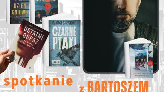 Tajemnice między stronami. Spotkanie z Bartoszem Szczygielskim