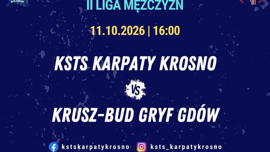 Tenis stołowy, II liga mężczyzn: KSTS Karpaty Krosno - Krusz-Bud Gryf Gdów