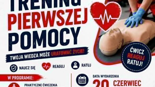 Trening pierwszej pomocy w krośnieńskiej Naftówce