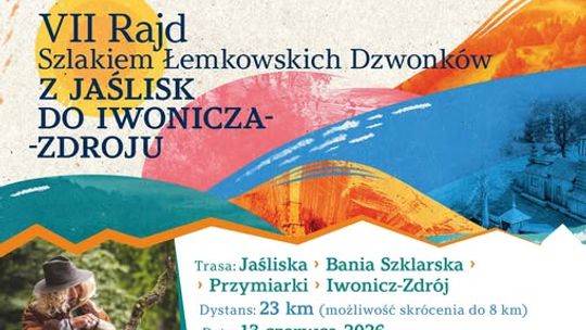VII Rajd Szlakiem Łemkowskich Dzwonków z Jaślisk do Iwonicza-Zdroju