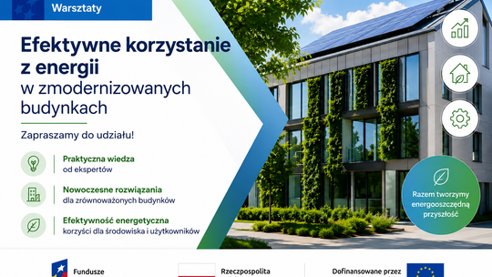 Warsztaty o efektywnym korzystaniu z energii w zmodernizowanych budynkach