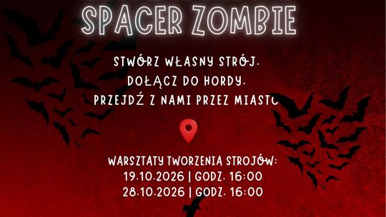 Warsztaty tworzenia kostiumów i Spacer Zombie w Krośnie