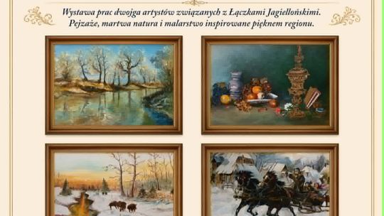 Wernisaż. Wystawa malarstwa „Łączkowskie Inspiracje”