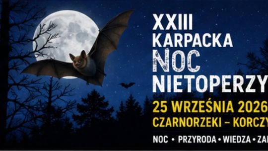 XXIII Karpacka Noc Nietoperzy